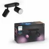 Philips Hue Fugato Plate/spiral Sort 2x5.7W 230V 2 Philips Hue Fugato Plate/spiral Sort 2x5.7W 230V -Indendørs Belysning Salgsbutik philips hue fugato platespiral sort 2x57w 230v