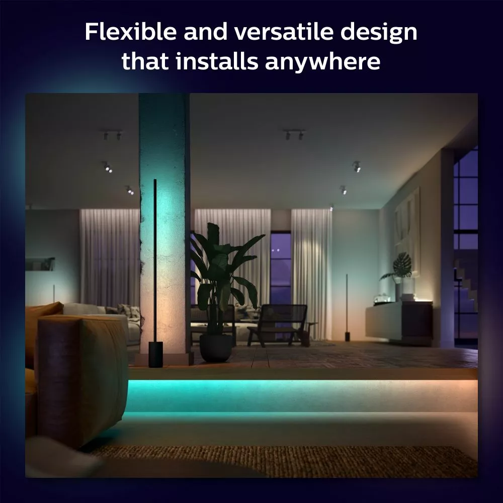 Philips Hue Gradient Lightstrip Ext - 929002995001 5 Philips Hue Gradient Lightstrip Ext - 929002995001 - Billede 3