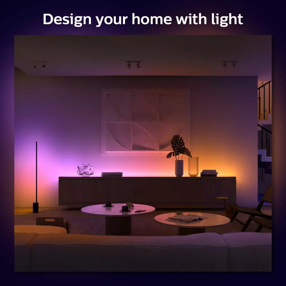 Philips Hue Gradient Lightstrip Ext - 929002995001 7 Philips Hue Gradient Lightstrip Ext - 929002995001 - Billede 5