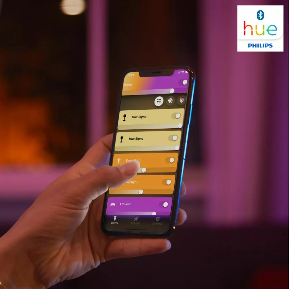 Philips Hue Iris Lampe 8 Philips Hue Iris Lampe - Billede 6