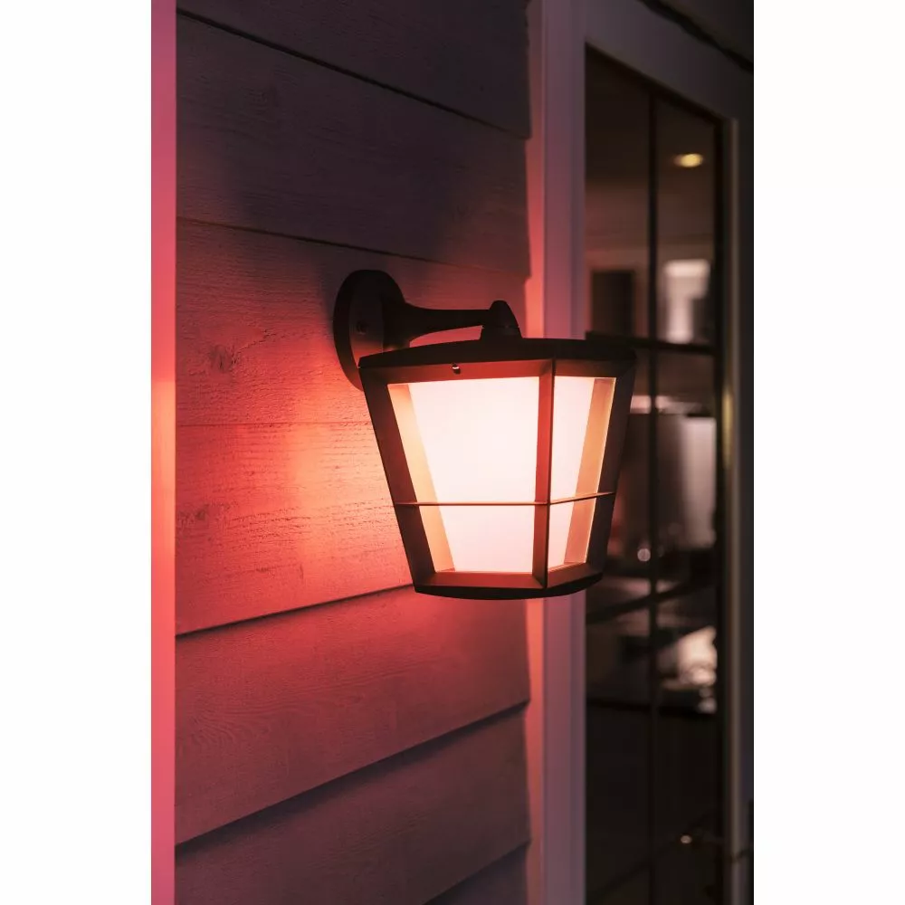 Philips Hue Outdoor Econic Ned Væglampe 4 Philips Hue Outdoor Econic Ned Væglampe - Billede 2