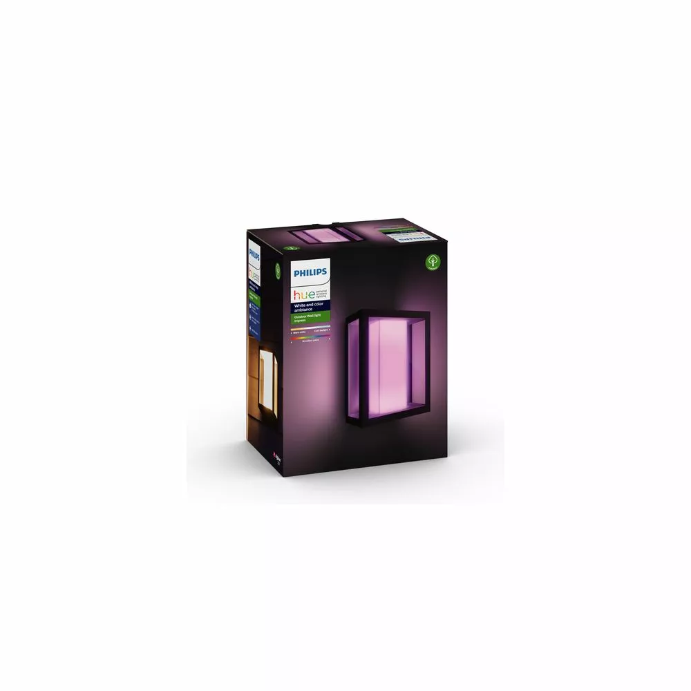 Philips Hue Outdoor Impress Stor Væglampe 14 Philips Hue Outdoor Impress Stor Væglampe - Billede 12
