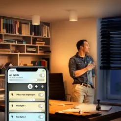 Alternative view of Philips Hue Pillar Enkelt Spotforlænger - Bluetooth - 8718696175507