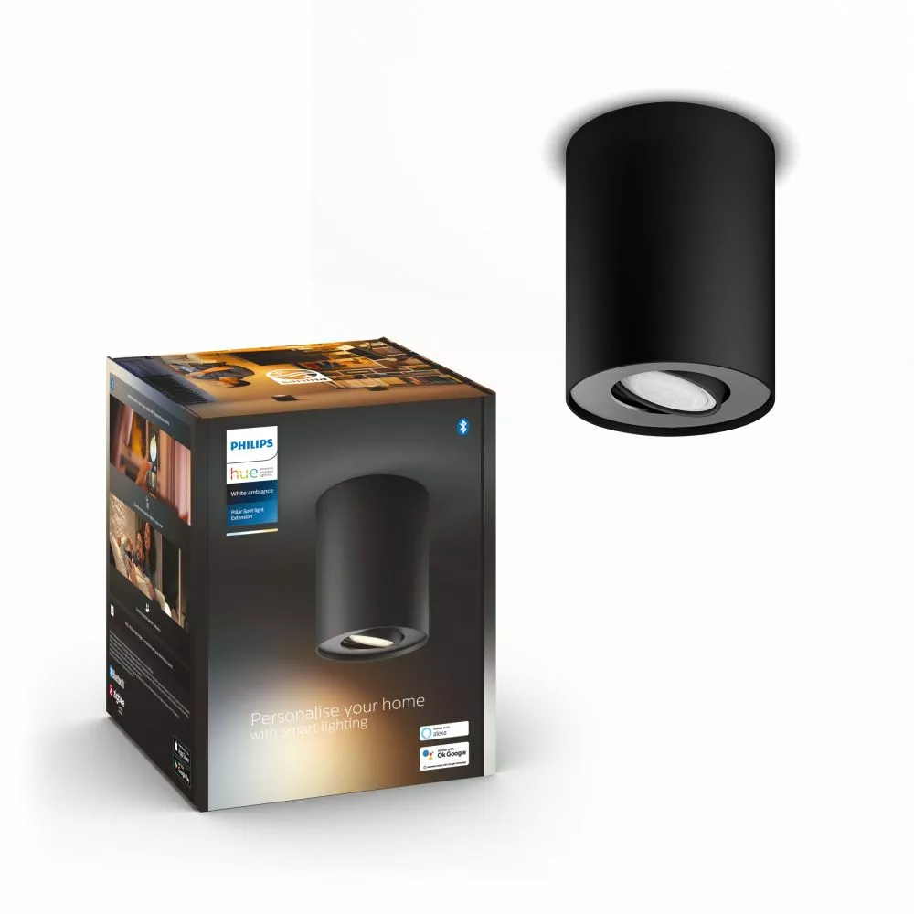 Philips Hue Pillar Hue Ext. Spot Single Spot Sort 1 - 929003046901 3 Philips Hue Pillar Hue Ext. Spot Single Spot Sort 1 - 929003046901