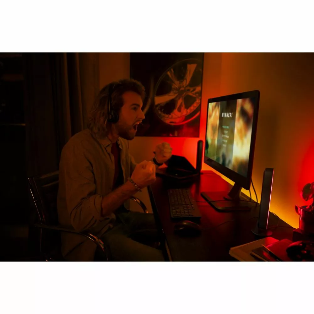 Philips Hue Play 2-Pak Hvid 24 Philips Hue Play 2-Pak Hvid - Billede 22
