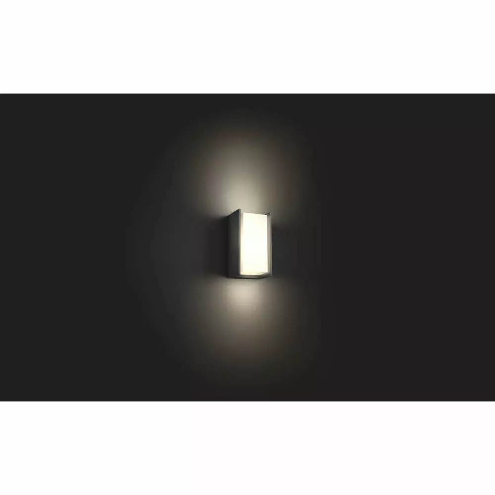 Philips Hue Turaco Væglampe Anthracite 1x9.5W 15 Philips Hue Turaco Væglampe Anthracite 1x9.5W - Billede 13