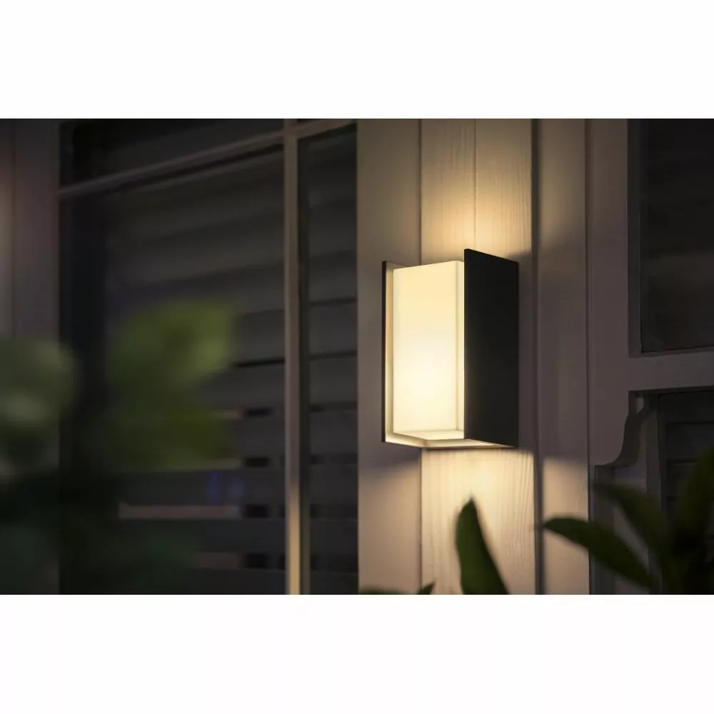 Philips Hue Turaco Væglampe Anthracite 1x9.5W 9 Philips Hue Turaco Væglampe Anthracite 1x9.5W - Billede 7