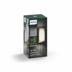 Philips Hue Turaco Væglampe Anthracite 1x9.5W 30 Philips Hue Turaco Væglampe Anthracite 1x9.5W -Indendørs Belysning Salgsbutik philips hue turaco vaeglampe anthracite 1x95w 8