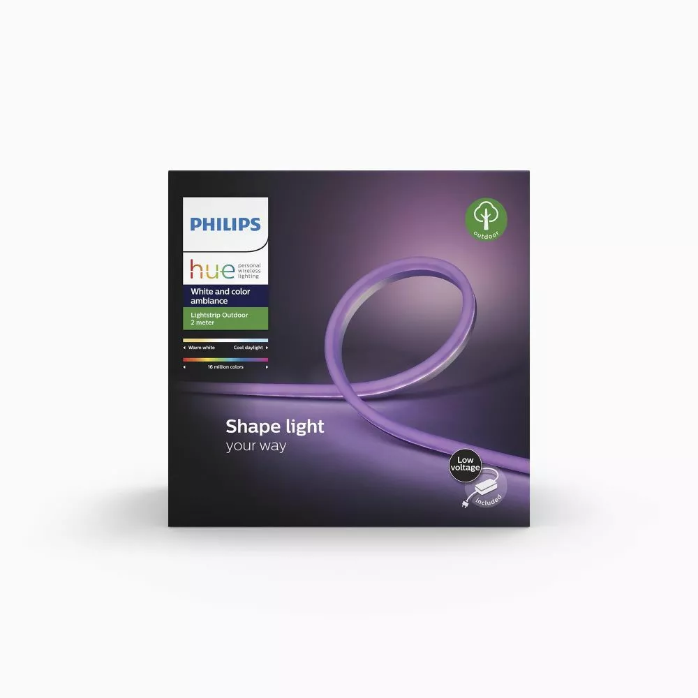 Philips Hue Udendørs Lightstrip 2m 5 Philips Hue Udendørs Lightstrip 2m - Billede 3
