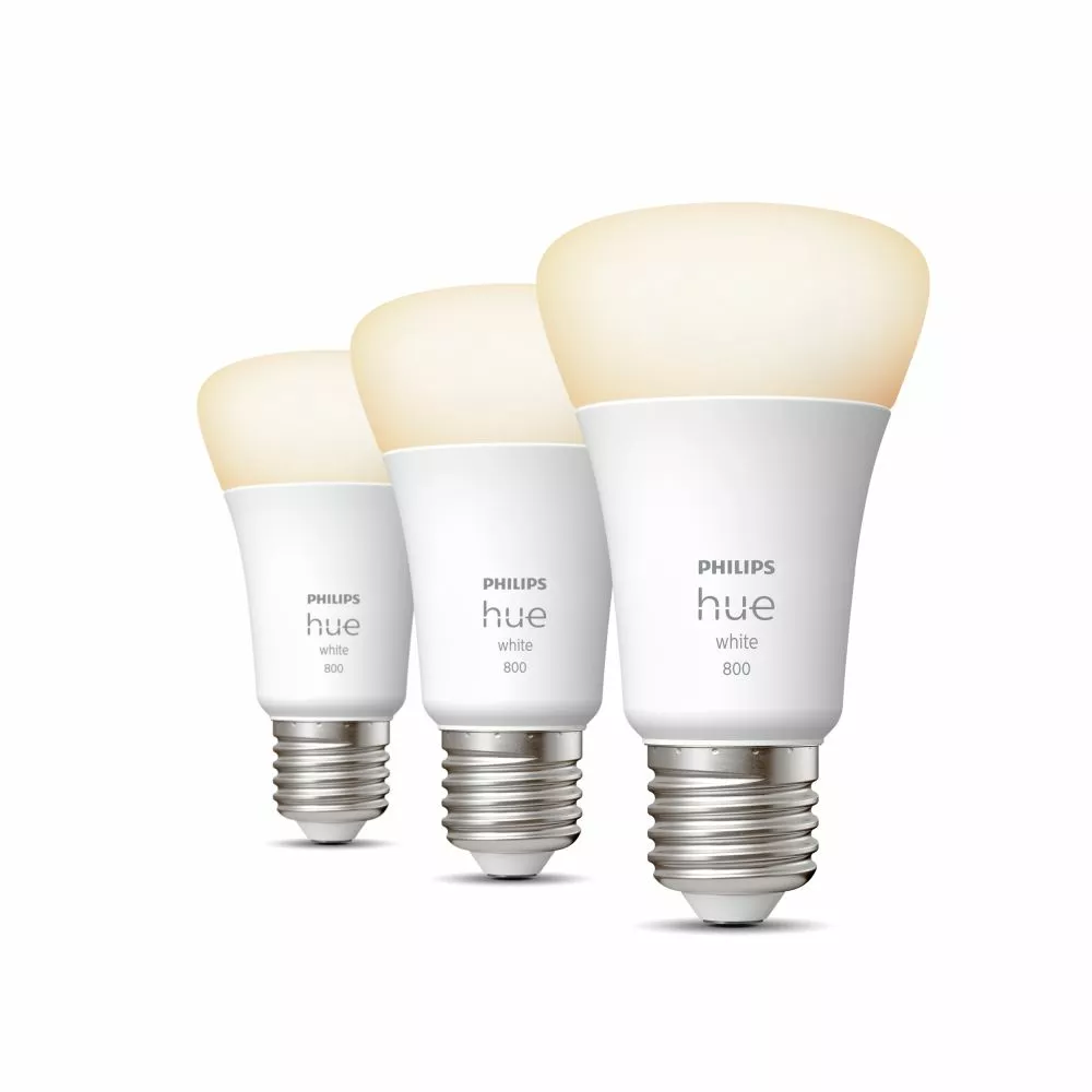 Philips Hue White 9W A60 E27 3P - 929001821627 7 Philips Hue White 9W A60 E27 3P - 929001821627 - Billede 5
