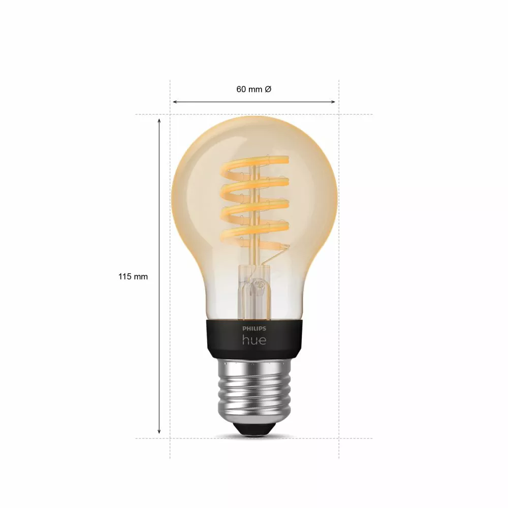 Philips Hue White Ambience 7W Fil A60 R E27 - 929002477501 6 Philips Hue White Ambience 7W Fil A60 R E27 - 929002477501 - Billede 4