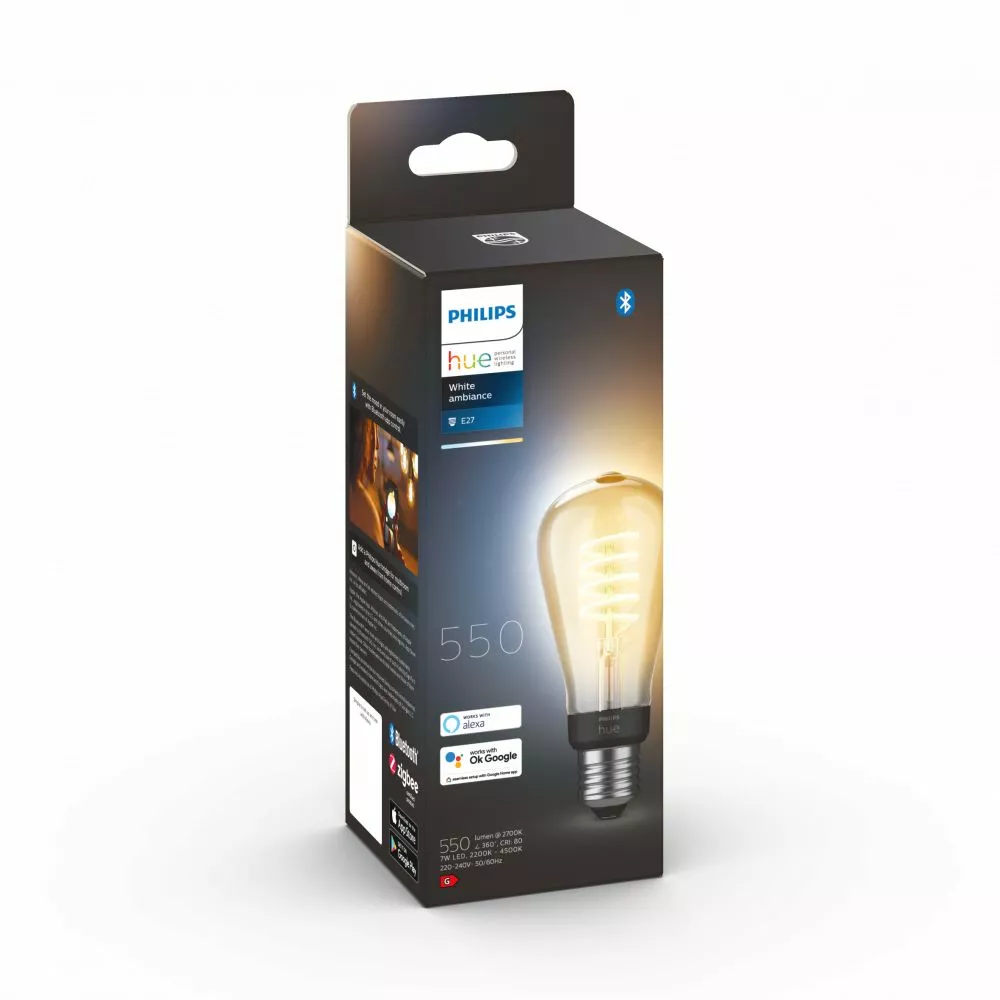Philips Hue White Ambience 7W Fil ST64 R E27 - 929002477701 3 Philips Hue White Ambience 7W Fil ST64 R E27 - 929002477701
