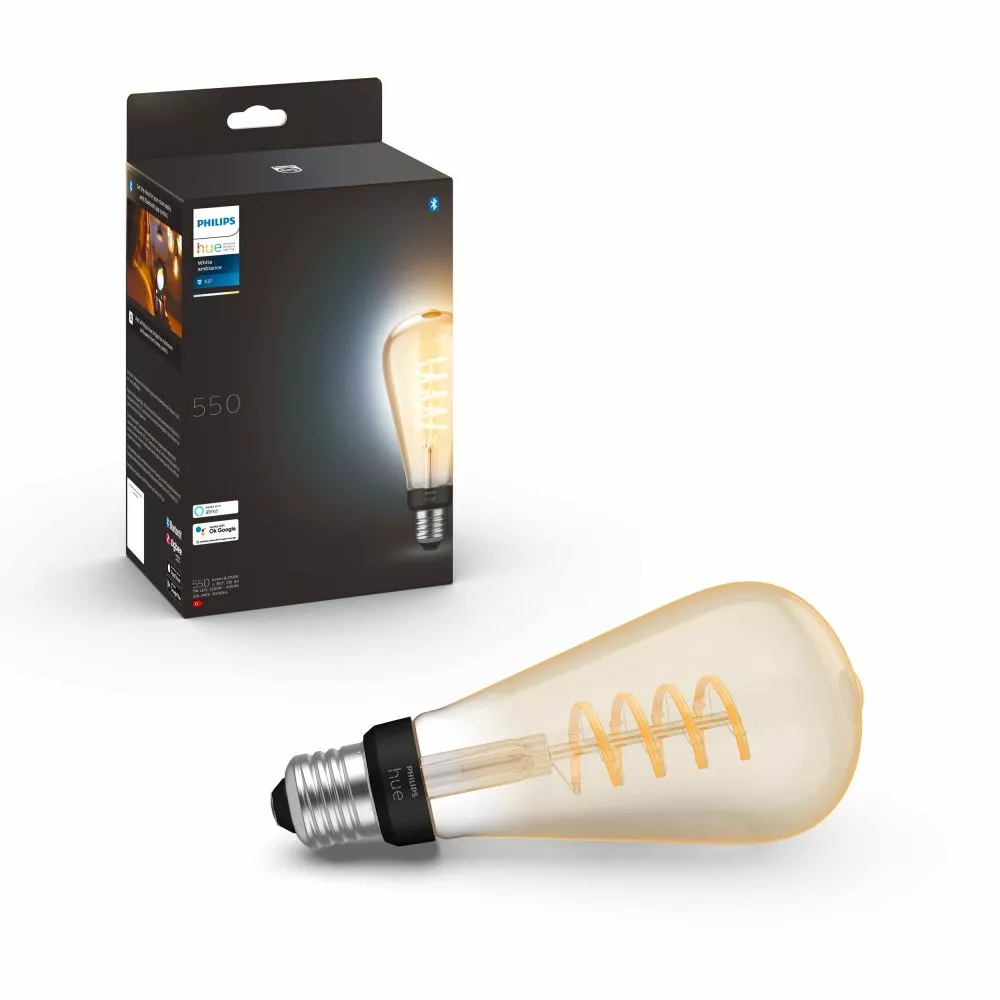 Philips Hue White Ambience 7W Fil ST72 R E27 - 929002477901 6 Philips Hue White Ambience 7W Fil ST72 R E27 - 929002477901 - Billede 4