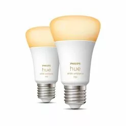 Philips Hue White Ambience 8W A60 E27 2P - 929002468404 8 Philips Hue White Ambience 8W A60 E27 2P - 929002468404 -Indendørs Belysning Salgsbutik philips hue white ambience 8w a60 e27 2p 929002468404 2