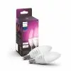 Philips Hue White Color Ambience 4W B39 E14 2p - 929002294205 1 Philips Hue White Color Ambience 4W B39 E14 2p - 929002294205 -Indendørs Belysning Salgsbutik philips hue white color ambience 4w b39 e14 2p 929002294205