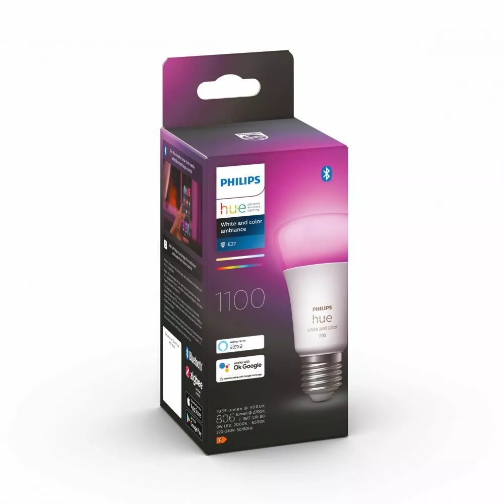 Philips Hue White Color Ambience 9W A60 E27 - 929002468801 3 Philips Hue White Color Ambience 9W A60 E27 - 929002468801