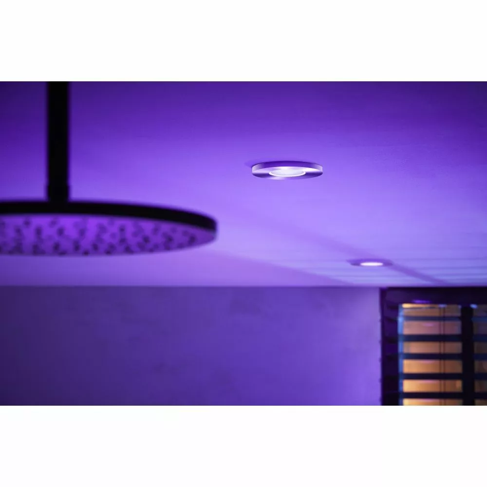 Philips Hue Xamento Hue Recessed Chrome 3x5.7W - 929003074801 10 Philips Hue Xamento Hue Recessed Chrome 3x5.7W - 929003074801 - Billede 8