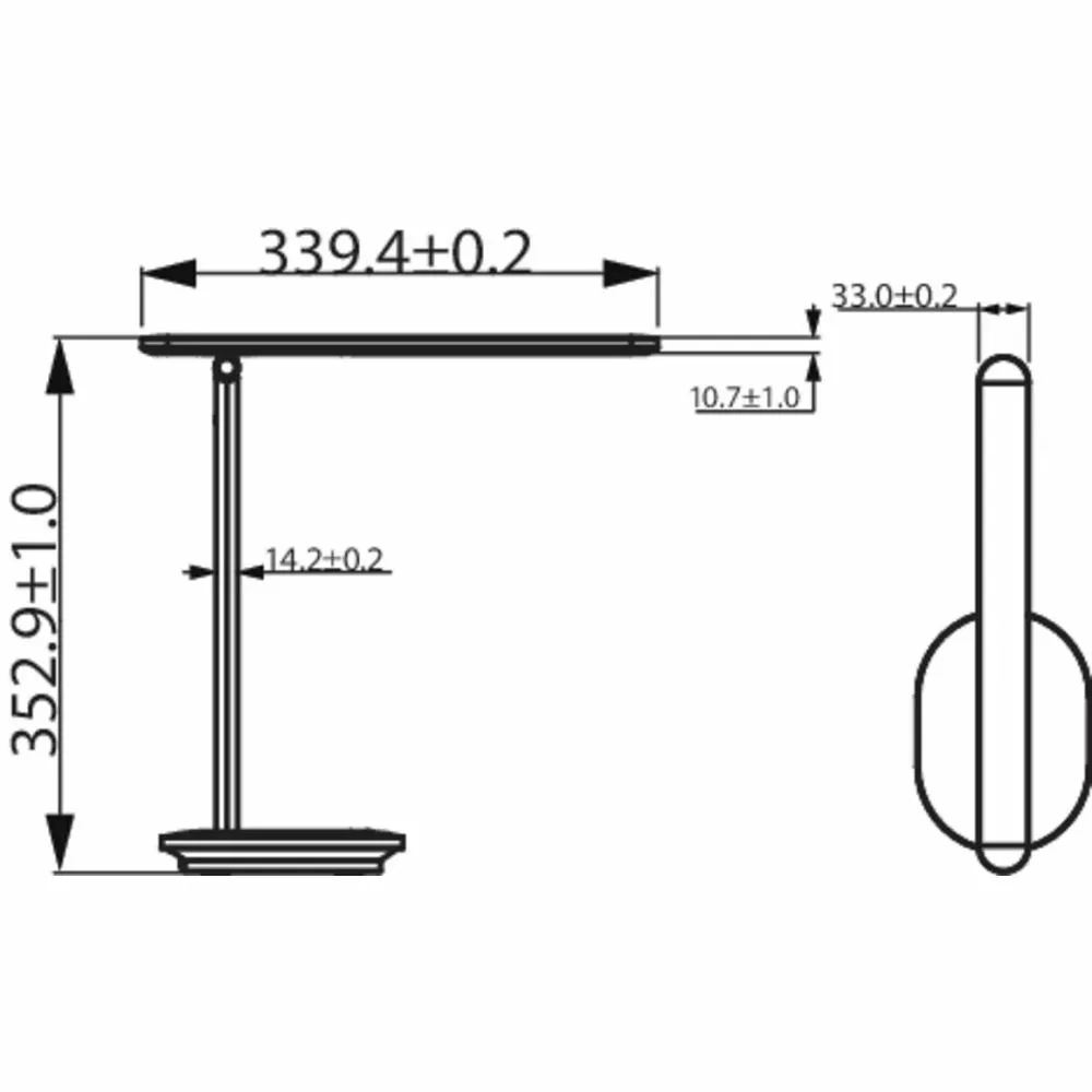 Philips Signify Philips Ivory Funktionel LED Bordlampe I Hvid Metal/plastik - DSK203 PT 5W 27-50K W USB 02 4 Philips Signify Philips Ivory Funktionel LED Bordlampe I Hvid Metal/plastik - DSK203 PT 5W 27-50K W USB 02 - Billede 2