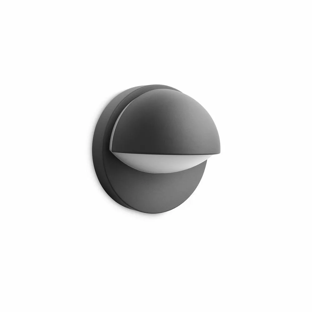 Philips Signify Philips June MyGarden Væglampe I Antracit - 1x42W 3 Philips Signify Philips June MyGarden Væglampe I Antracit - 1x42W