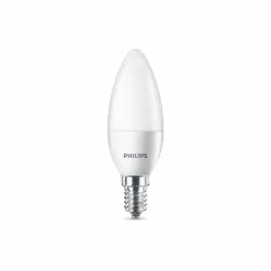 Philips LED 25W Kerte Varm Hvid E14 Mat Ikke Dæmpbar 1 Stk - 8718696474914