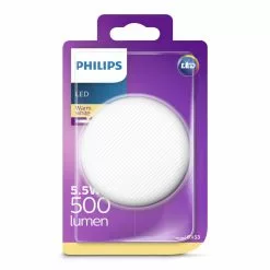 Alternative view of Philips LED 40W Gx53 Varhm Hvid Ikke Dæmpbar 1 Stk - 8718696724576