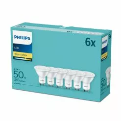 Alternative view of Philips Signify Philips LED 50W Spot Varm Hvid Ikke Dæmp 6-Discount Stkke - 8718696829950