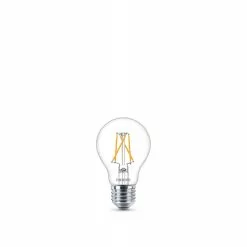 Philips LED 60W SceneSwitch Standard Filament Varm Hvid Klar 3 Skift E27 1 Stk - 8718696743096