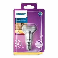 Alternative view of Philips LED Classic 60W R50 E14 Varm Hvid Dæmpbar 1 Stk - 8718696811559