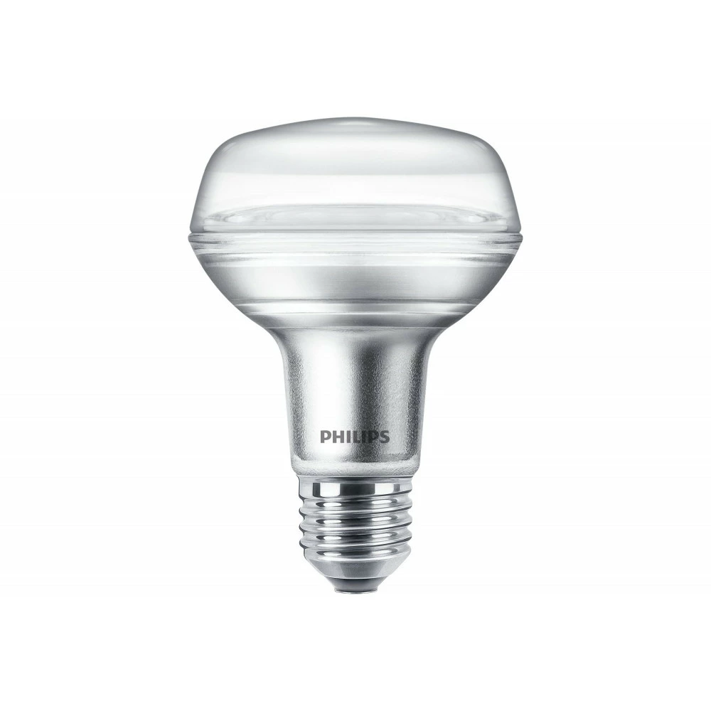 Philips LED Classic 60W R80 E27 Varm Hvid Ikke Dæmpbar 1 Stk - 8718696813232 3 Philips LED Classic 60W R80 E27 Varm Hvid Ikke Dæmpbar 1 Stk - 8718696813232