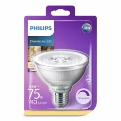 Alternative view of Philips LED Classic 75W Par30s E27 Varm Hvid 25D 1 Stk - 8718696713549
