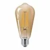 Philips LED Classic Filament 48W Dråbe E27 Guld Ikke Dæmpbar 1 Stk - 8718699673581 -Indendørs Belysning Salgsbutik philips led classic filament 48w drabe e27 guld ikke daempbar 1 stk 8718699673581