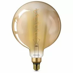 Philips LED Classic Giant Filament 25W Stor Standard E27 Guld Ikke Dæmpbar 1 Stk - 8718696768082