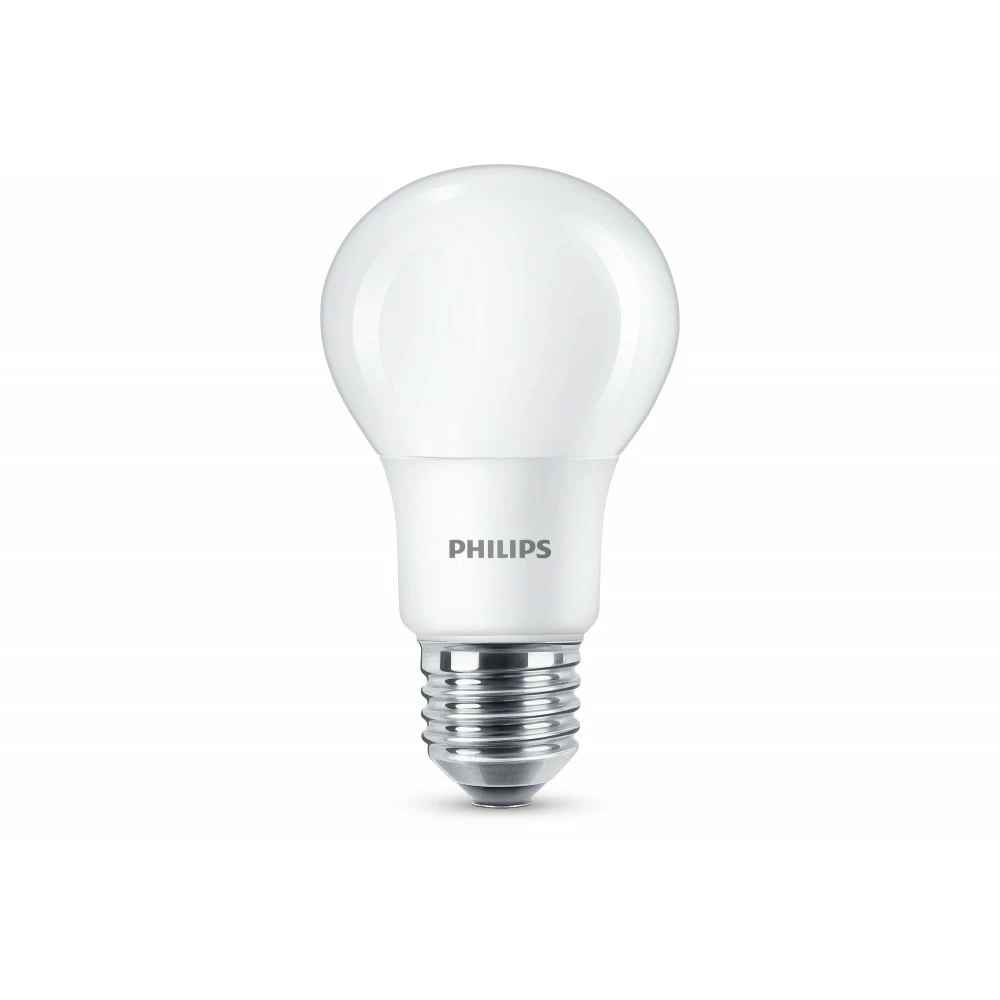 Philips Signify Philips LED Plast 60W Standard Varm Hvid Mat E27 Ikke Dæmpbar 1 Stk - 8718696577073 3 Philips Signify Philips LED Plast 60W Standard Varm Hvid Mat E27 Ikke Dæmpbar 1 Stk - 8718696577073