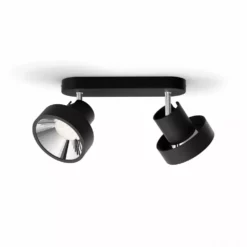 Alternative view of Philips Signify Philips LED SceneSwitch BUKKO Plate/spiral Hvid 2x4.3W SELV - 8718696169551