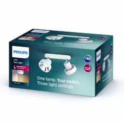 Philips Signify Philips LED SceneSwitch BUKKO Plate/spiral Hvid 2x4.3W SELV - 8718696169551