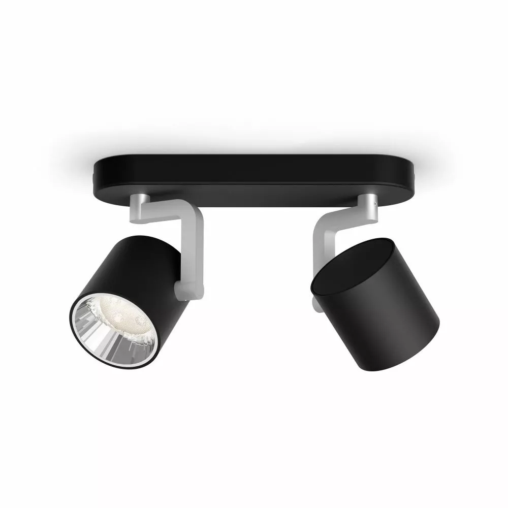 Philips Signify Philips LED SceneSwitch BYRL Plate/spiral Sort 2x4.3W SELV - 8718696170199 4 Philips Signify Philips LED SceneSwitch BYRL Plate/spiral Sort 2x4.3W SELV - 8718696170199 - Billede 2