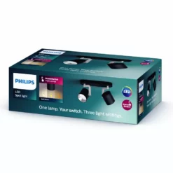 Philips Signify Philips LED SceneSwitch BYRL Plate/spiral Sort 2x4.3W SELV - 8718696170199 9 Philips Signify Philips LED SceneSwitch BYRL Plate/spiral Sort 2x4.3W SELV - 8718696170199 -Indendørs Belysning Salgsbutik philips led sceneswitch byrl platespiral sort 2x43w selv 8718696170199 3