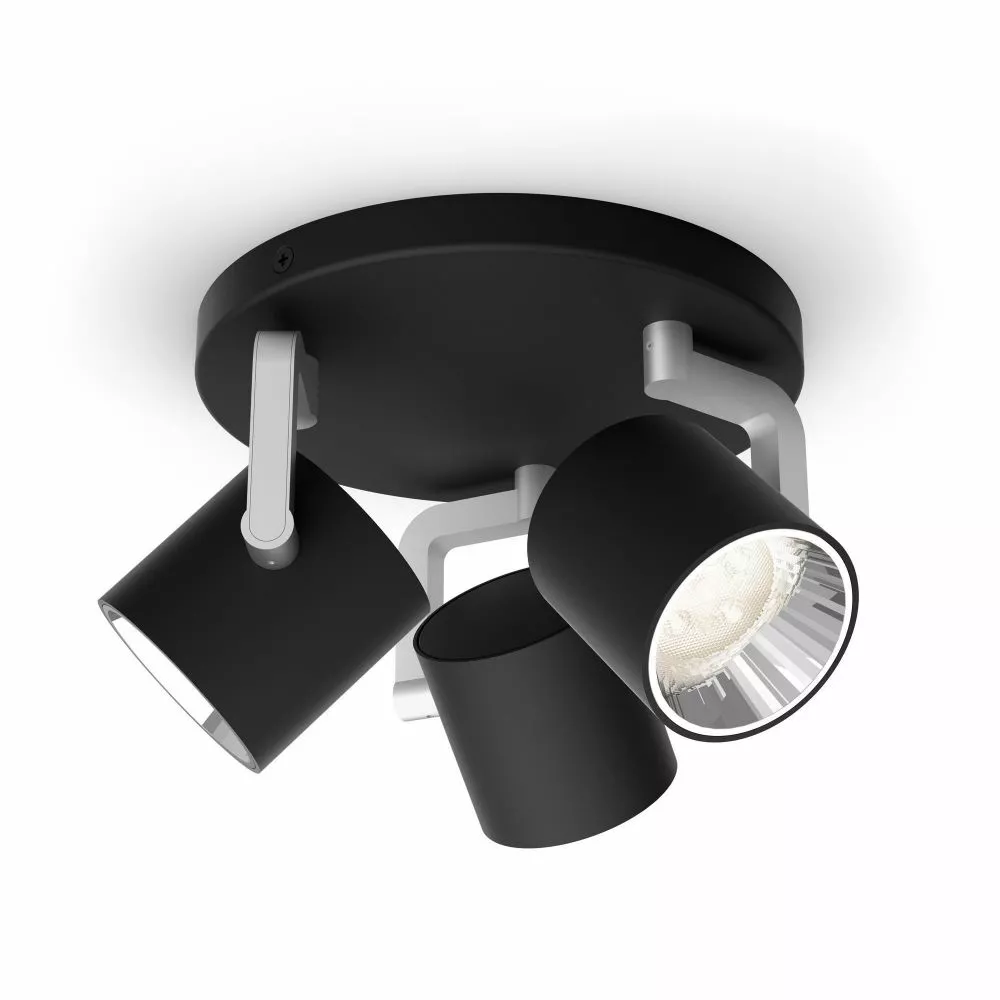 Philips Signify Philips LED SceneSwitch BYRL Plate/spiral Sort 3x4.3W SELV - 8718696170212 5 Philips Signify Philips LED SceneSwitch BYRL Plate/spiral Sort 3x4.3W SELV - 8718696170212 - Billede 3