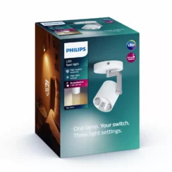 Alternative view of Philips Signify Philips LED SceneSwitch BYRL Single Spot Hvid 1x4.3W SELV - 8718696170182