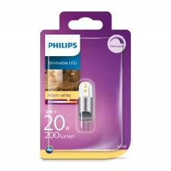 Philips LED Stift 20W G4 Varm Hvid Dæmpbar 1 Stk - 8718696578636 5 Philips LED Stift 20W G4 Varm Hvid Dæmpbar 1 Stk - 8718696578636 -Indendørs Belysning Salgsbutik philips led stift 20w g4 varm hvid daempbar 1 stk 8718696578636 1