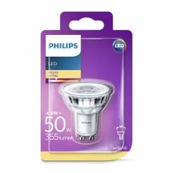 Alternative view of Philips LEDClassic 50W Spot Glas GU10 Varm Hvid Ikke Dæmpbar 1 Stk - 8718696582572