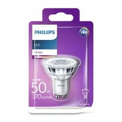 Alternative view of Philips LEDClassic 50Wspot Glas GU10 Hvid Ikke Dæmpbar 1 Stk - 8718696562727