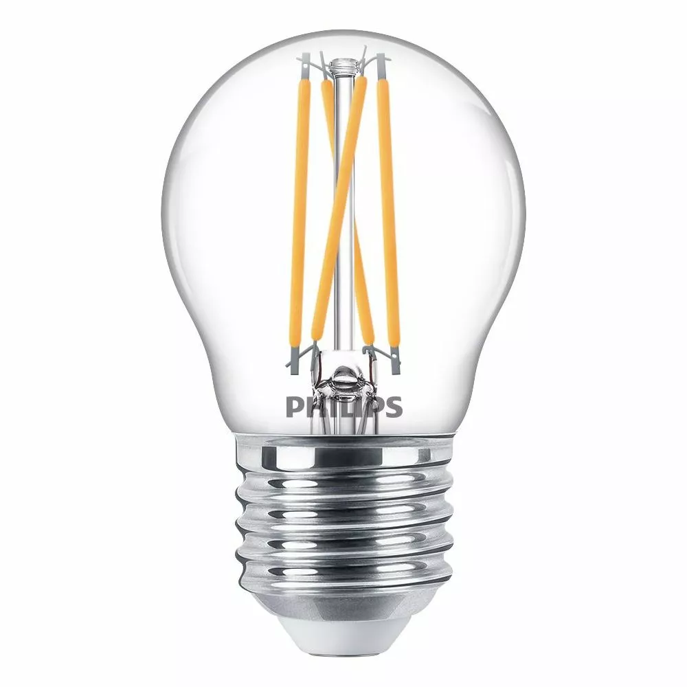 Philips LEDClassic Filament 25W Krone E27 Varm Hvid Klar Dæmpbar 1 Stk - 8718699646004 3 Philips LEDClassic Filament 25W Krone E27 Varm Hvid Klar Dæmpbar 1 Stk - 8718699646004
