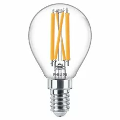 Philips LEDClassic Filament 40W Krone E14 Varm Hvid Klar Dæmpbar 1 Stk - 8718699646080