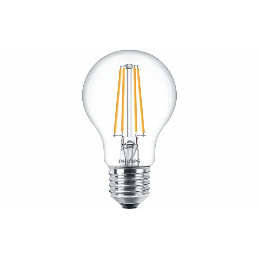 Philips LEDClassic Filament 60W E27 Varm Hvid Klar Ikke Dæmpbar 1-stk - 8718699665289 3 Philips LEDClassic Filament 60W E27 Varm Hvid Klar Ikke Dæmpbar 1-stk - 8718699665289
