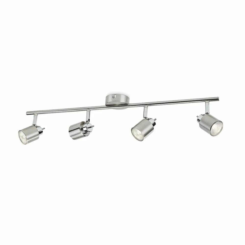 Philips Signify Philips Meranti Essentials Spots I Mat Krom M. Glas - 4x35W 230V 4 Philips Signify Philips Meranti Essentials Spots I Mat Krom M. Glas - 4x35W 230V - Billede 2