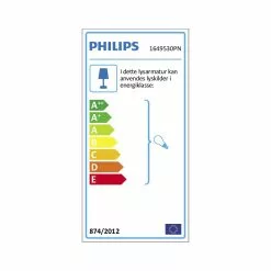 Alternative view of Philips Signify Philips MyGarden Alpenglow Væglampe, Sort 1x60W