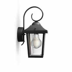 Alternative view of Philips Signify Philips MyGarden Buzzard Væg Lanterne Sort 1x60W 230V - 8718696156797