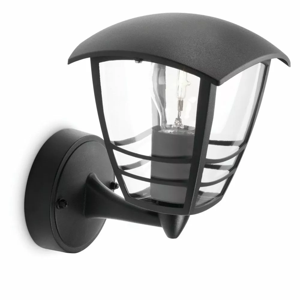 Philips Signify Philips MyGarden Creek Væg Lanterne Sort 1x60W 230V - 8718291443469 3 Philips Signify Philips MyGarden Creek Væg Lanterne Sort 1x60W 230V - 8718291443469