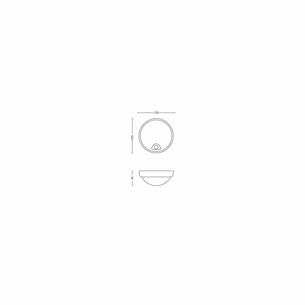Philips Signify Philips MyGarden EAGLE Væg Lanterne IR LED Sort 1X3.5W - - 8718696125953 - UDGÅET VARE 6 Philips Signify Philips MyGarden EAGLE Væg Lanterne IR LED Sort 1X3.5W - - 8718696125953 - UDGÅET VARE - Billede 4